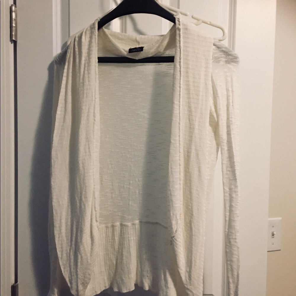 White sweater
